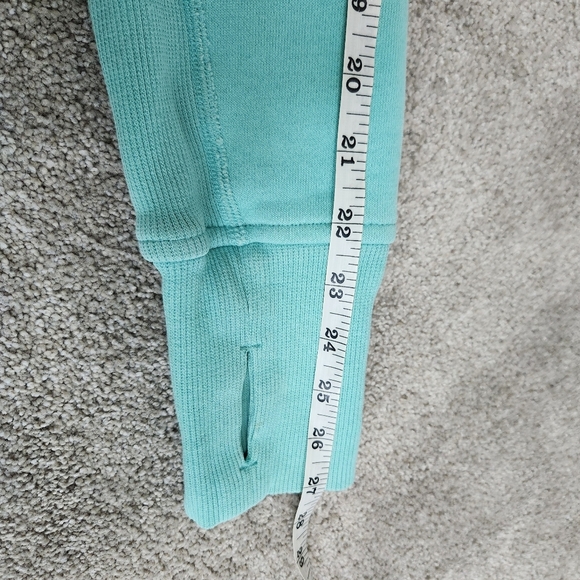 Lululemon Scuba Hoodie Hooded Sweatshirt Tiel Size 8 Fits Medium Cozy Comfy - Picture 10 of 12